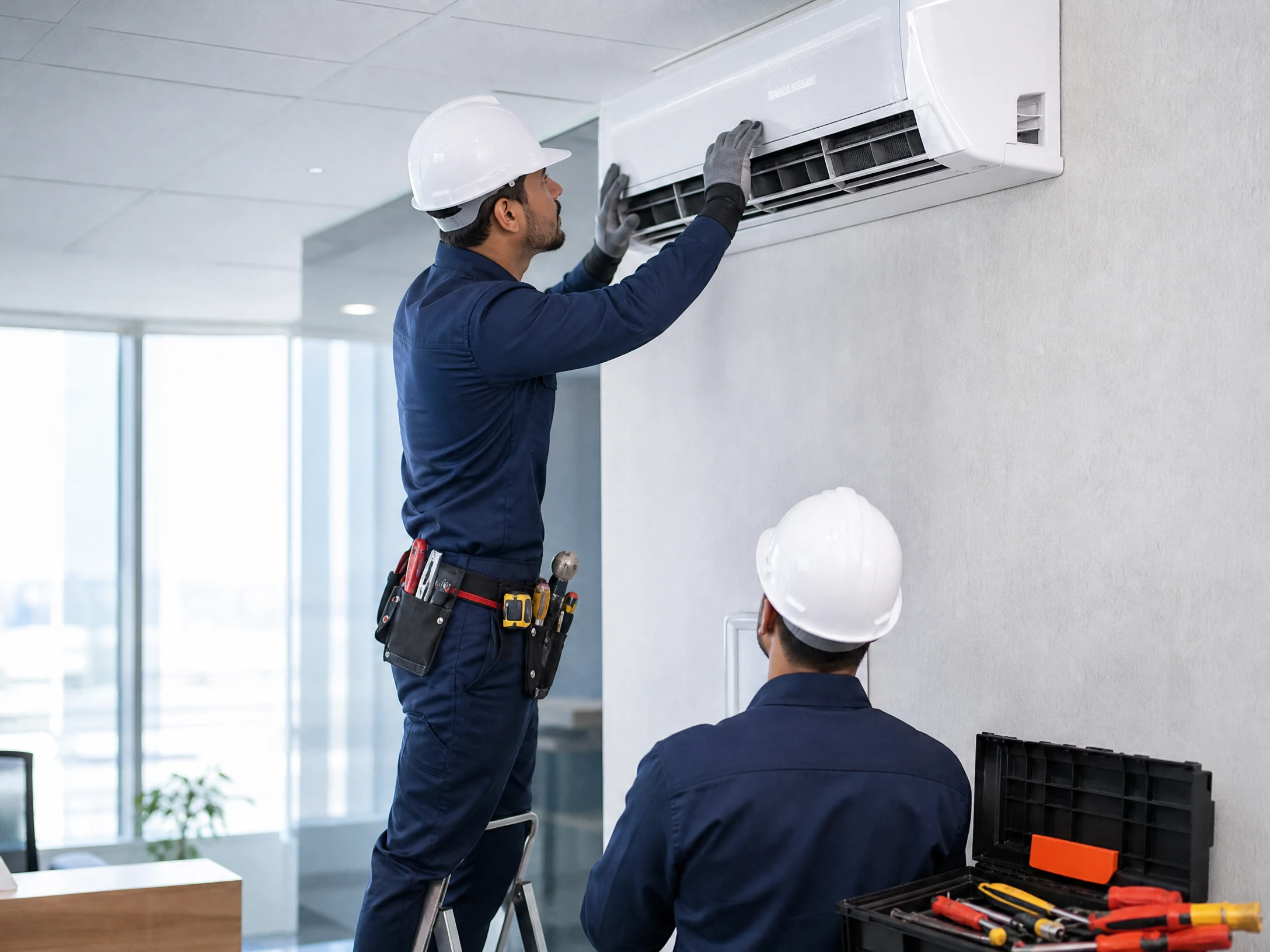 Instalação de sistemas HVAC